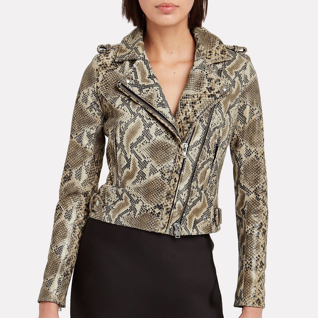 Nwt Iro Exclusive Python Jacket